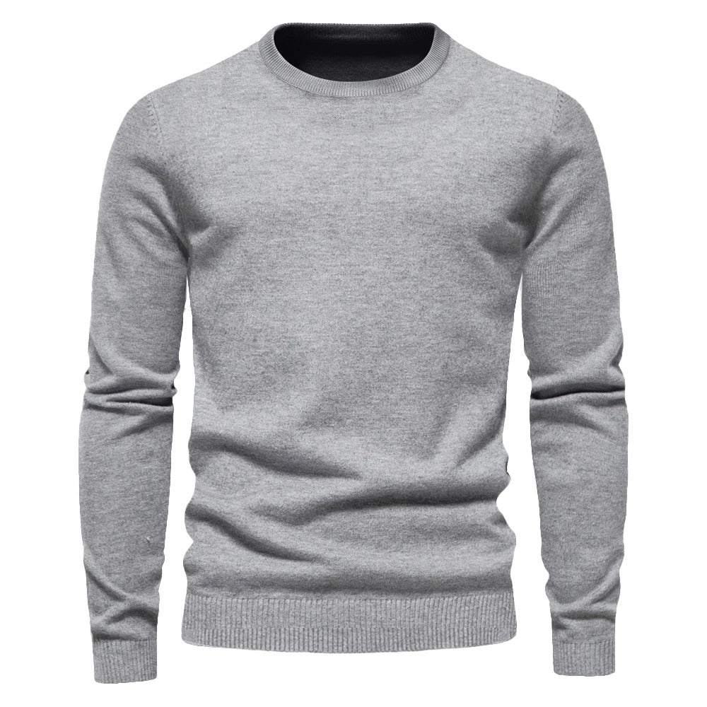 Dicker Pullover für Männer mit schmaler Passform