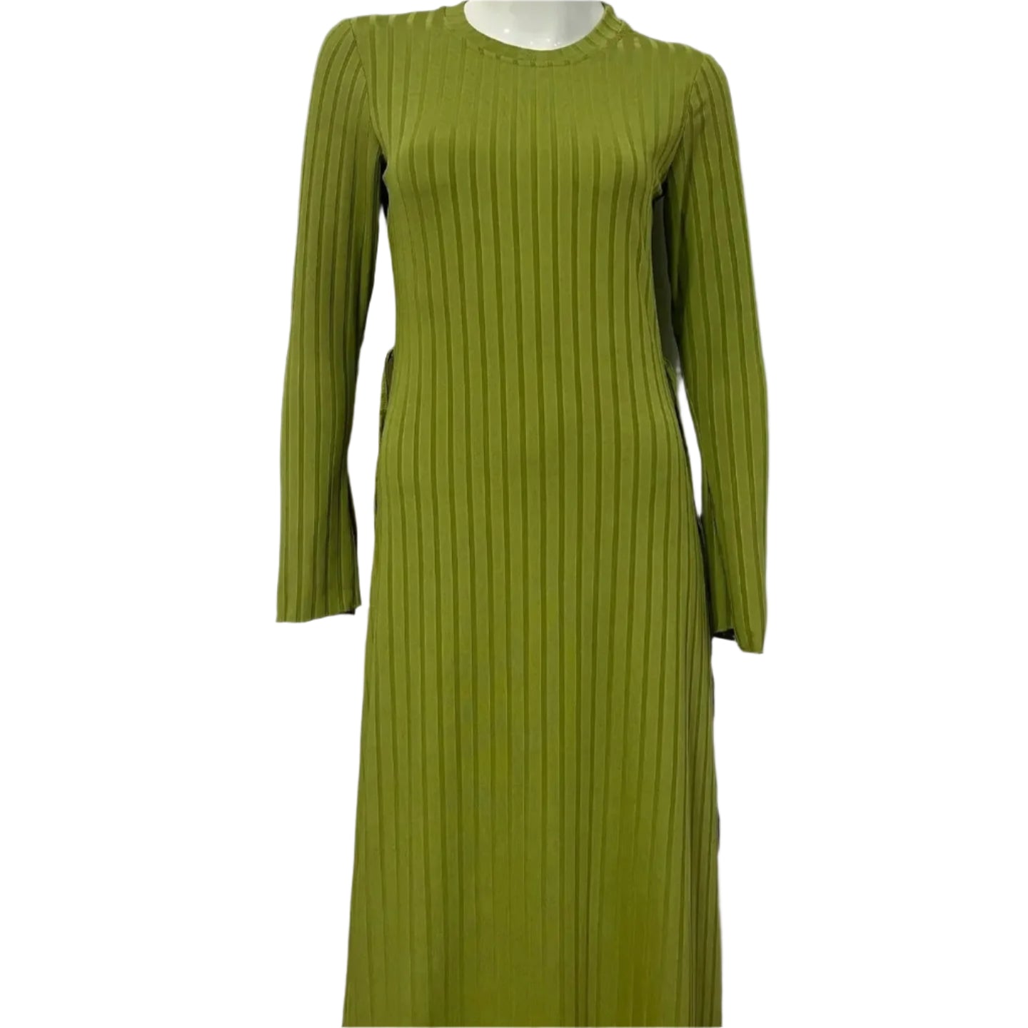 Klassisches lockeres Strickkleid für Damen