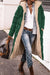 Variant image for Damen Pufferjacke Schwarz Elegant Lange mit Pelzfutter Polyester-13