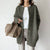 Damen Strickjacke Langarm Knopfverschluss Baumwoll-Acryl-Mischung 5