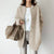 Damen Strickjacke Langarm Knopfverschluss Baumwoll-Acryl-Mischung 4
