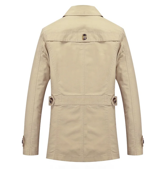 Windjacke für Herren Trenchcoat