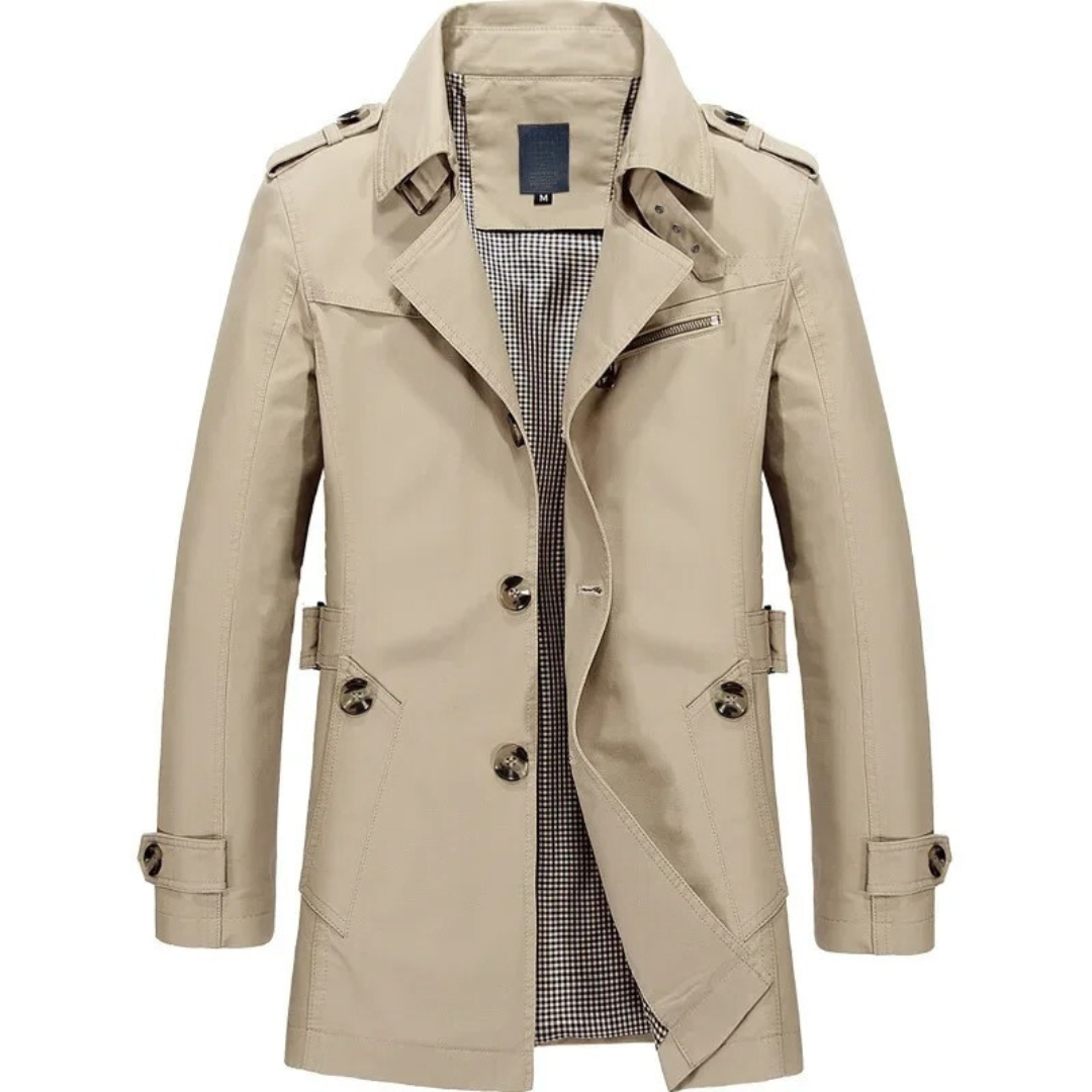 Windjacke für Herren Trenchcoat