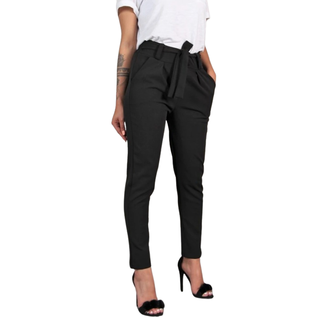 Schlanke Chiffonhose für Frauen