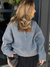 Vintage-Damenpullover mit Rundhalsausschnitt