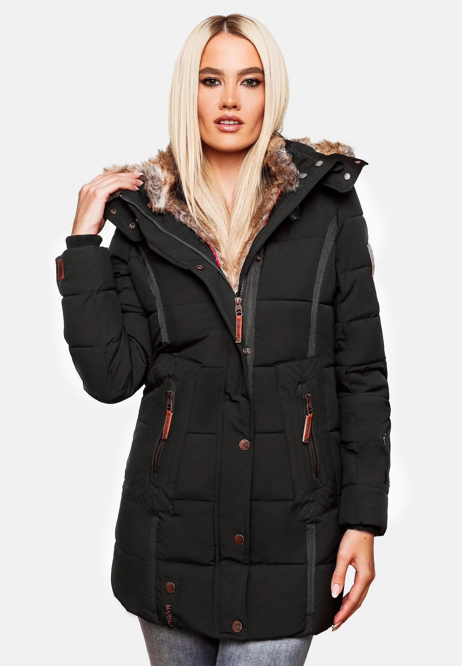 Warme Baumwoll-Steppjacke für Damen