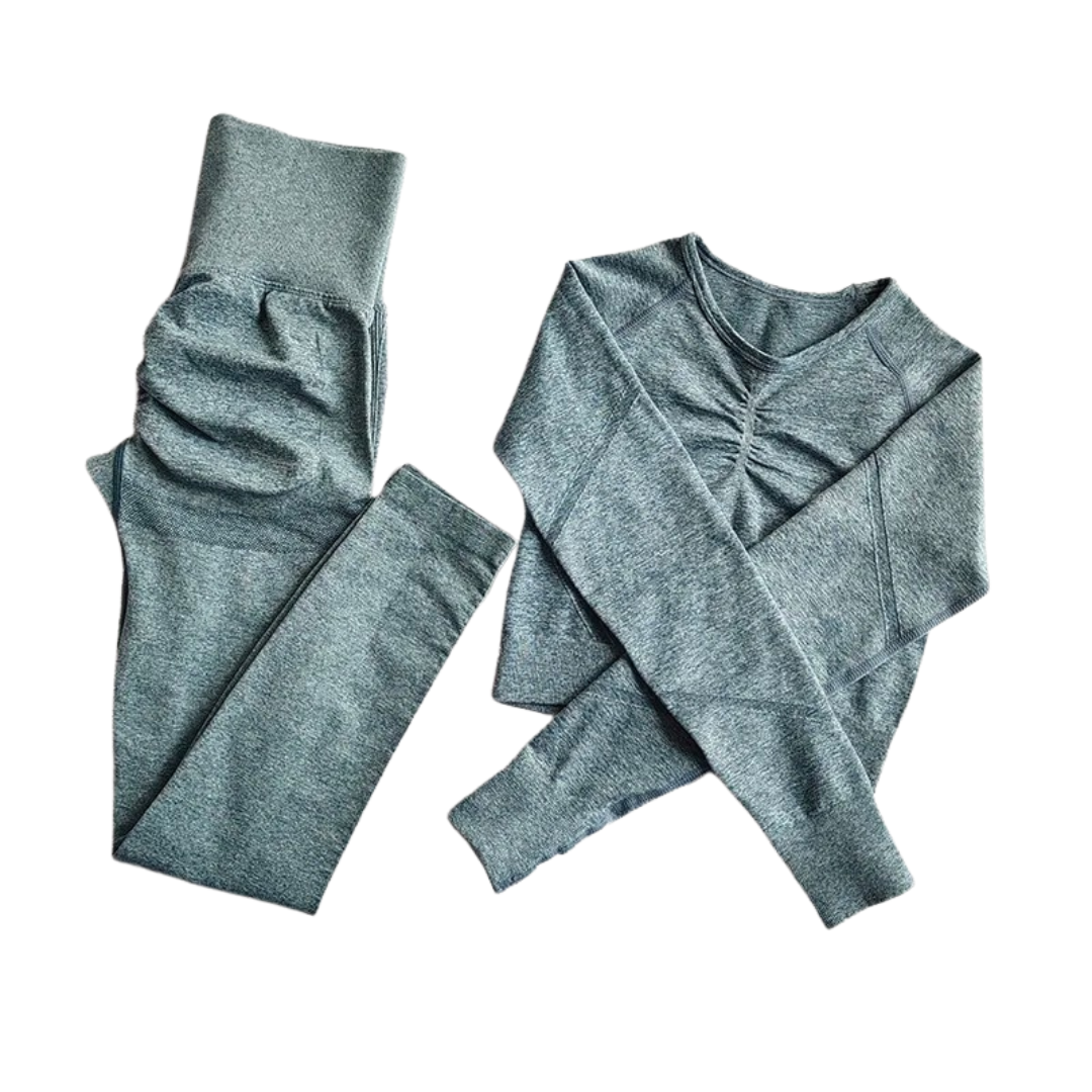 Nahtloses Yoga-Set für Frauen