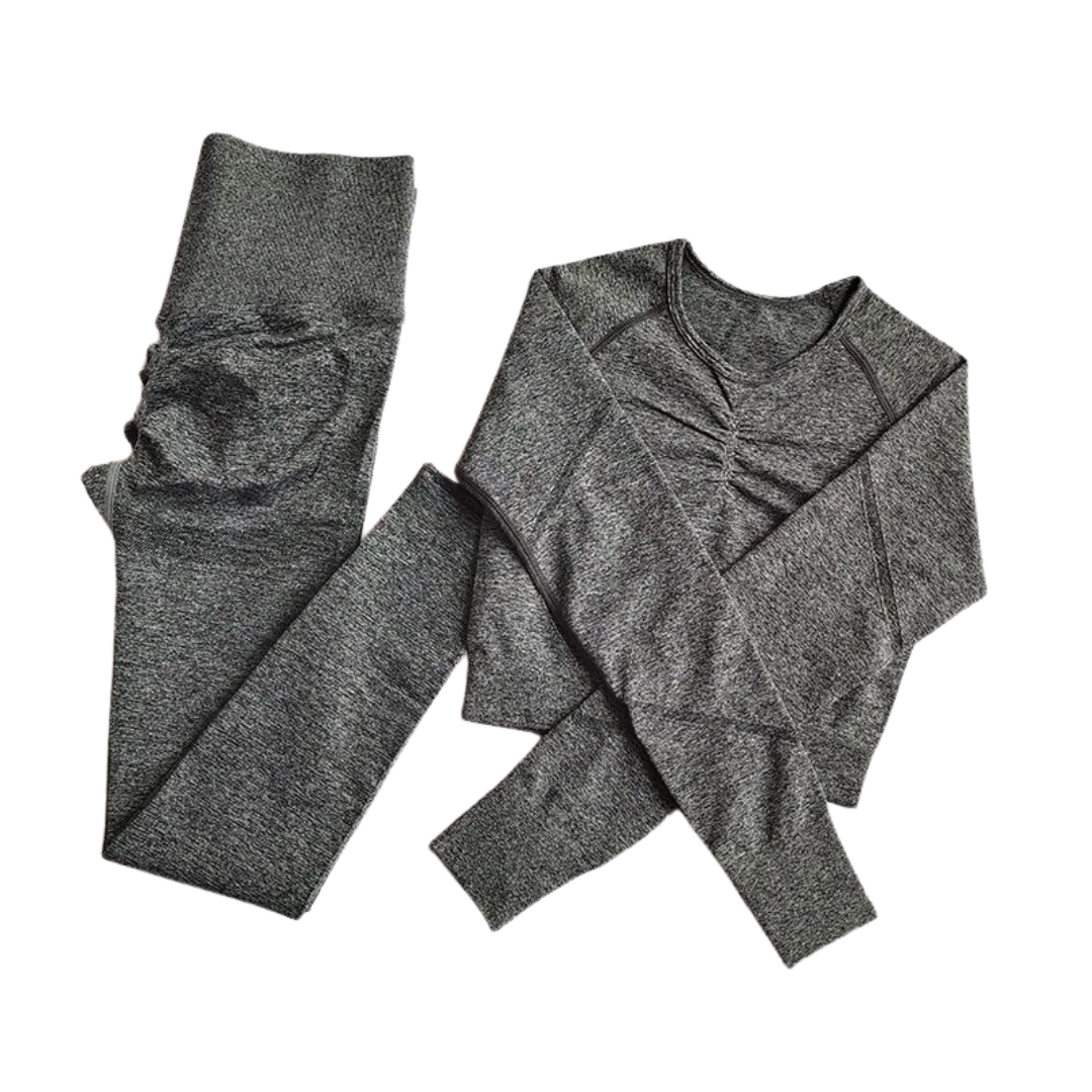 Nahtloses Yoga-Set für Frauen