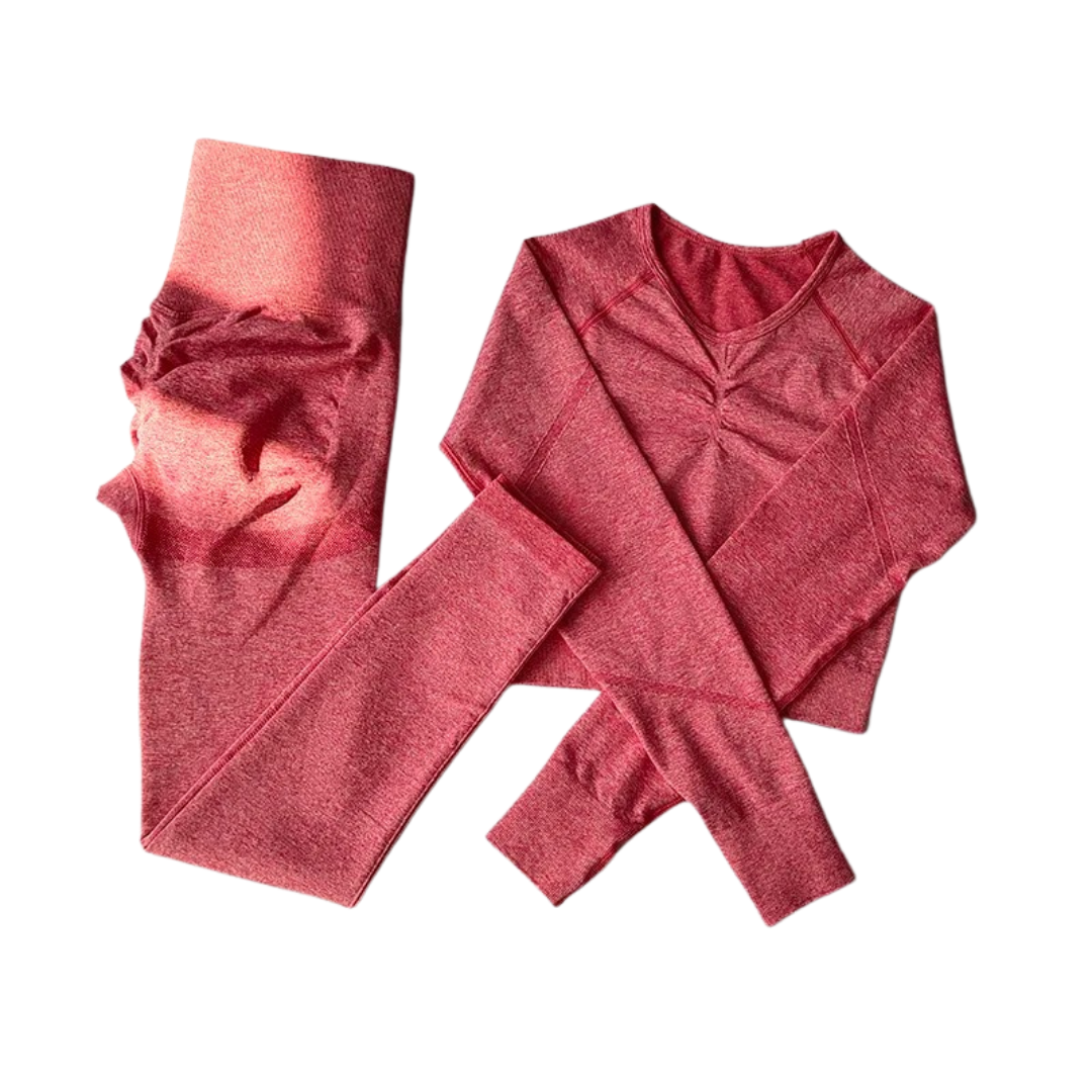 Nahtloses Yoga-Set für Frauen